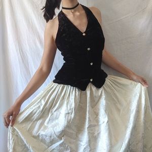 Jessica McClintock 90s ball gown dress